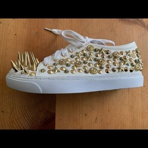 Jeffrey Campbell studded sneakers